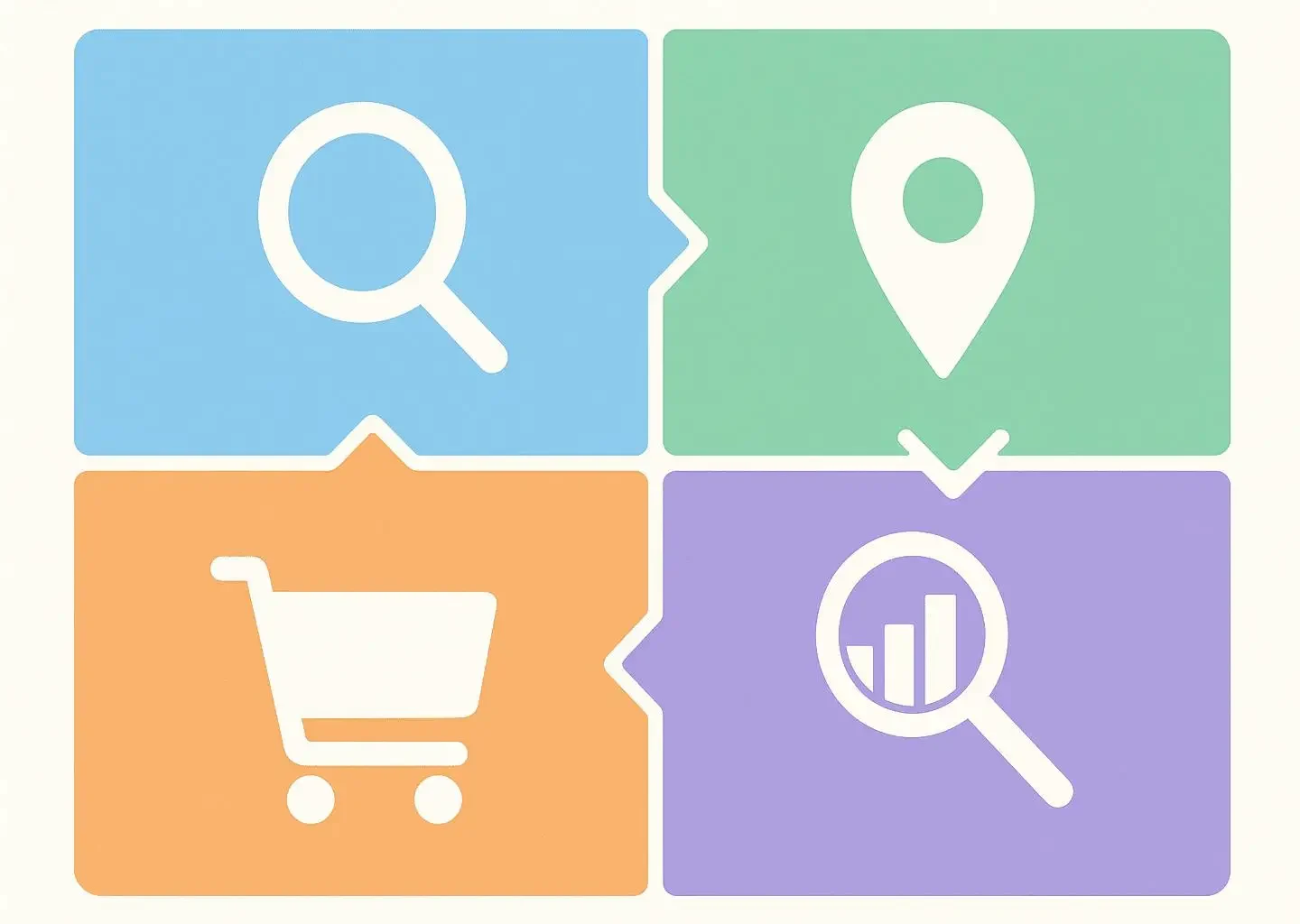 Keyword research grouped by search intent