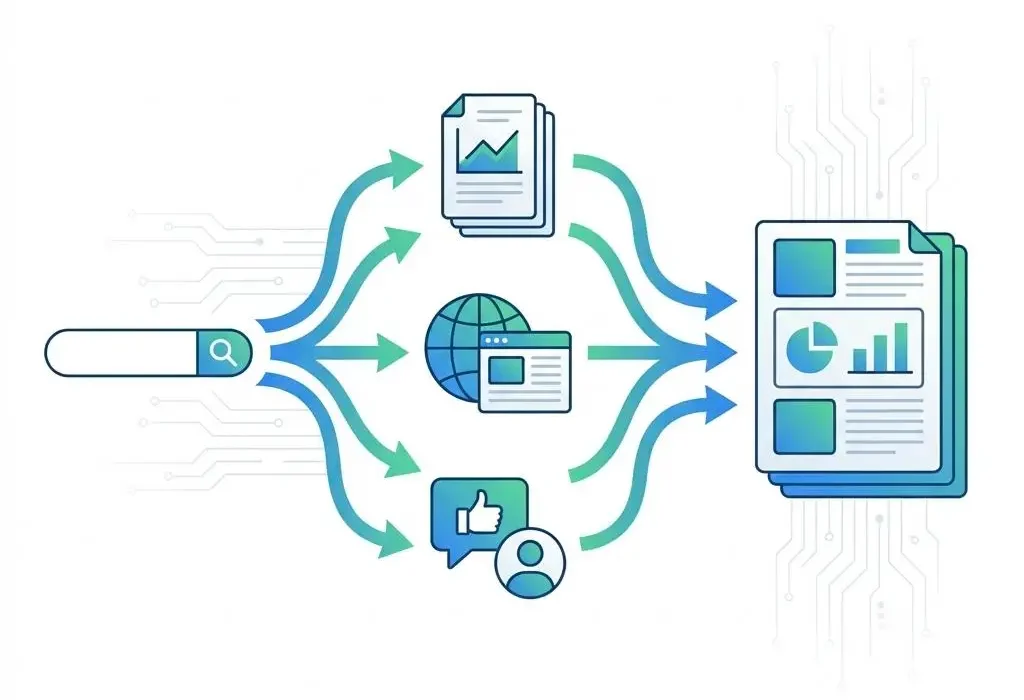 Keyword research workflow from ideas to content mapping