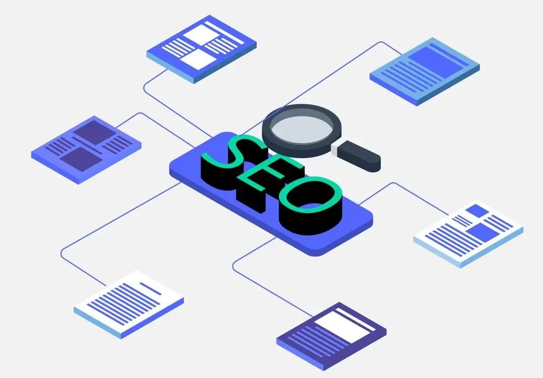 Structured webpage content with connected related topics